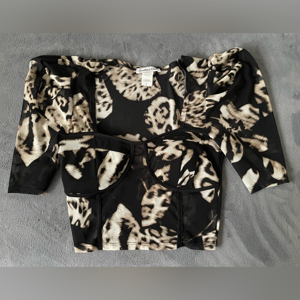 Elegant Mesh Shirt